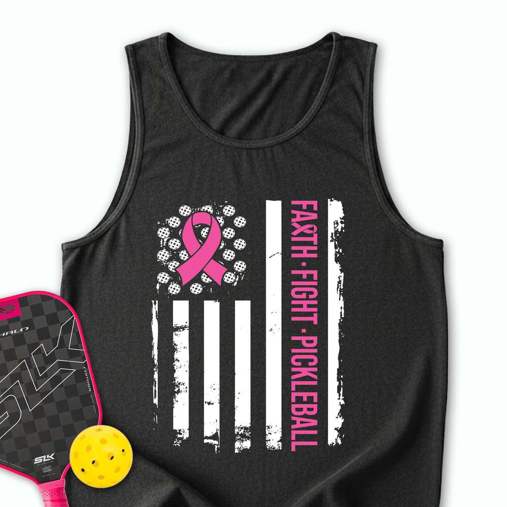 Faith, Fight, Pickleball Tank Top - Picklechillz