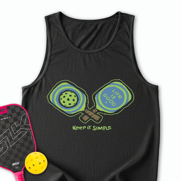 Pickleball Keep It Simple Life Is Good Tank Top - Picklechillz