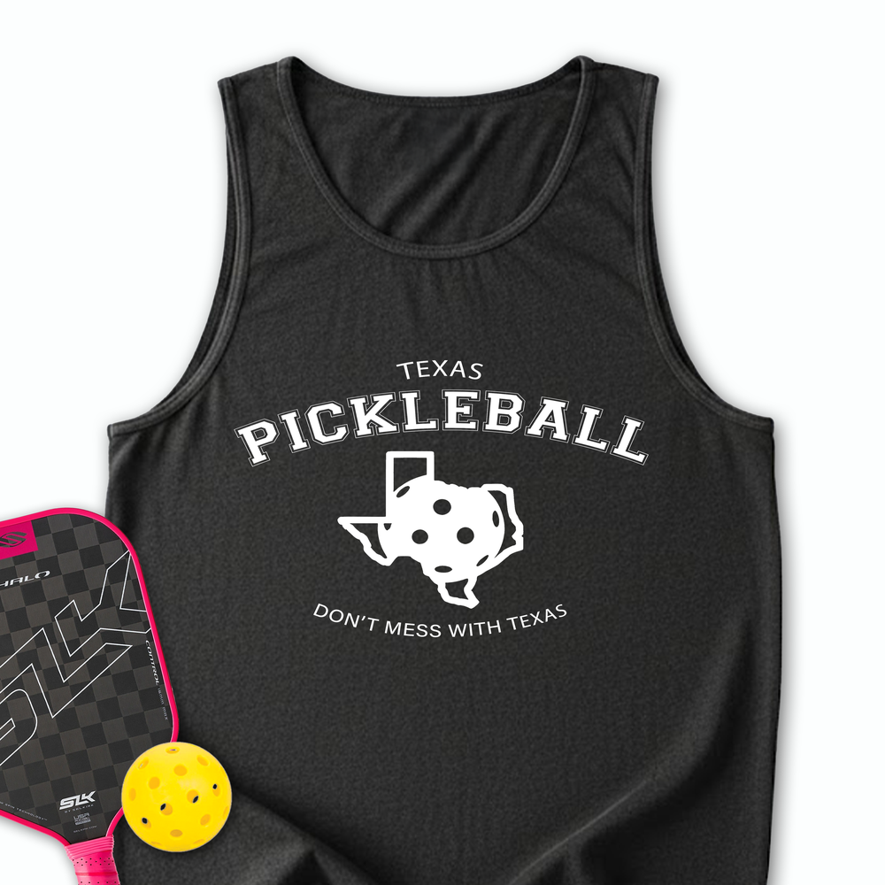 Don't Mess With Texas Pickleball Tank Top - Picklechillz