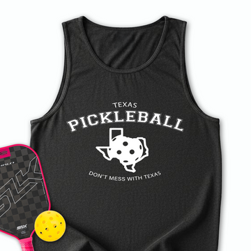 Don't Mess With Texas Pickleball Tank Top - Picklechillz