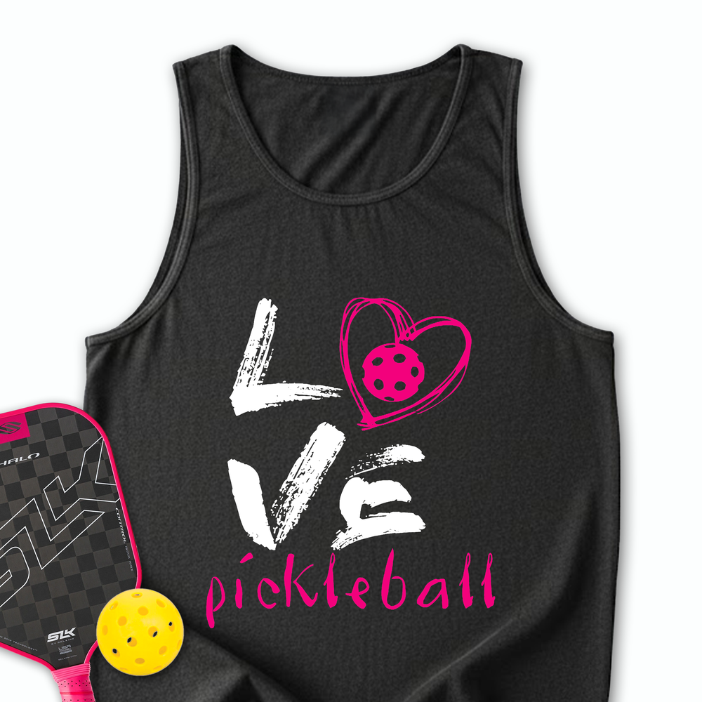 I Love Pickleball Tank Top - Picklechillz