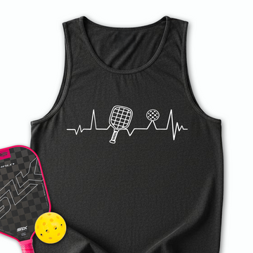 Pickleball Heartbeat Tank Top - Picklechillz