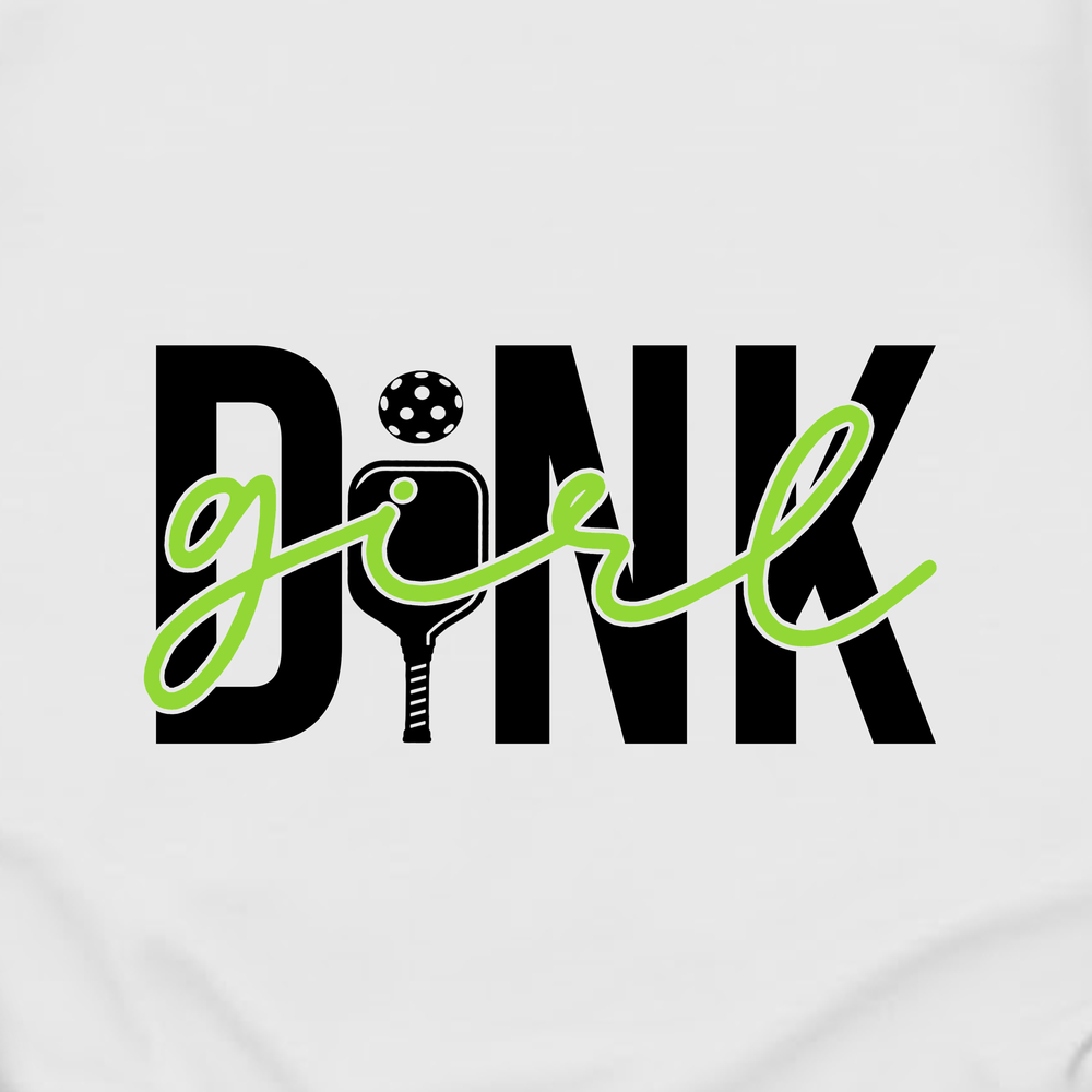 Dink Girl T-Shirt Long Sleeve - Picklechillz