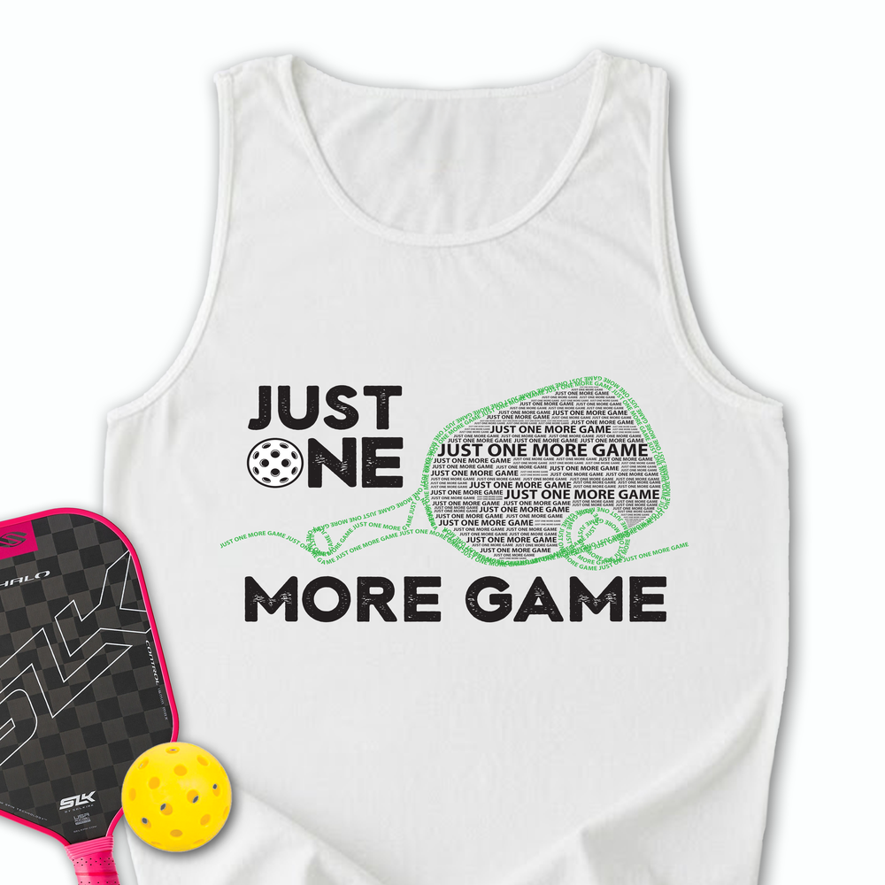 Just One More Game Quotes v1 Tank Top - Picklechillz