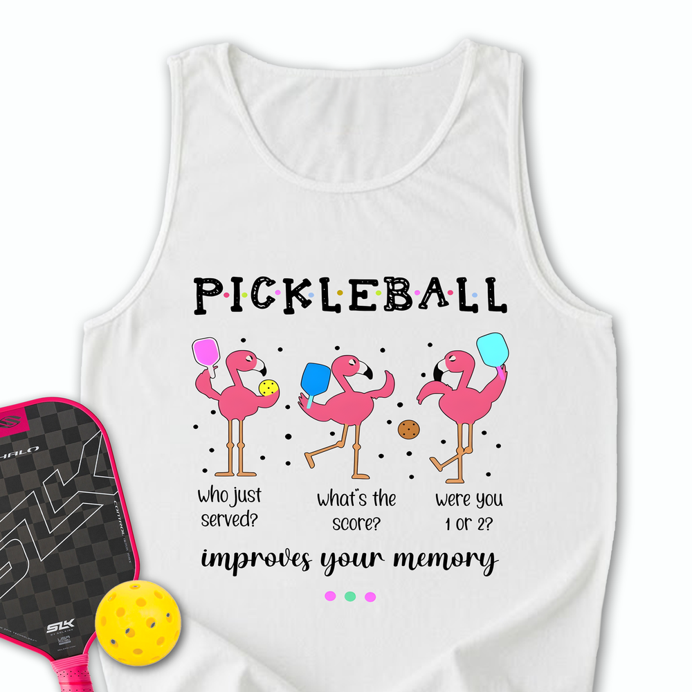 Pickleball Who Just Served? What's The Score? Tank Top - Picklechillz