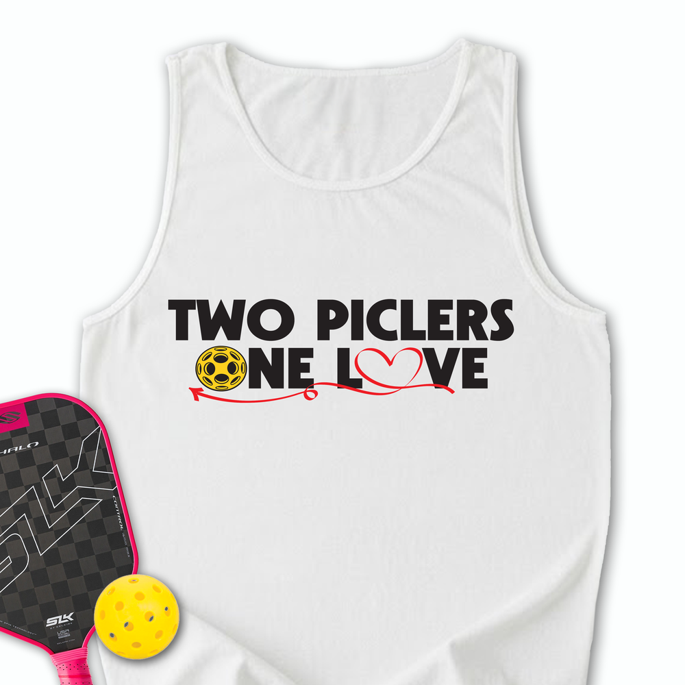 Two Picklers, One Love for Her Tank Top - Picklechillz