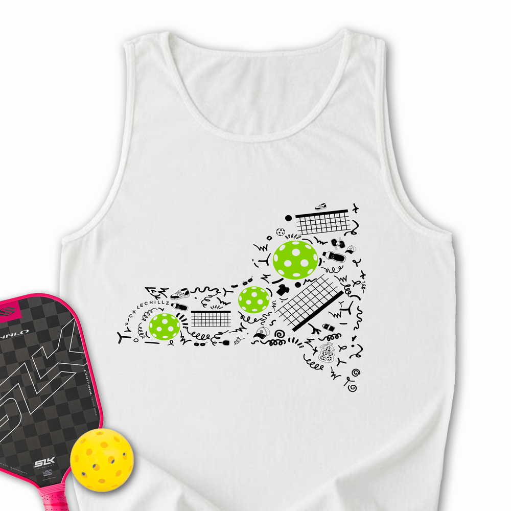 New York Pickleball Map Tank Top - Picklechillz