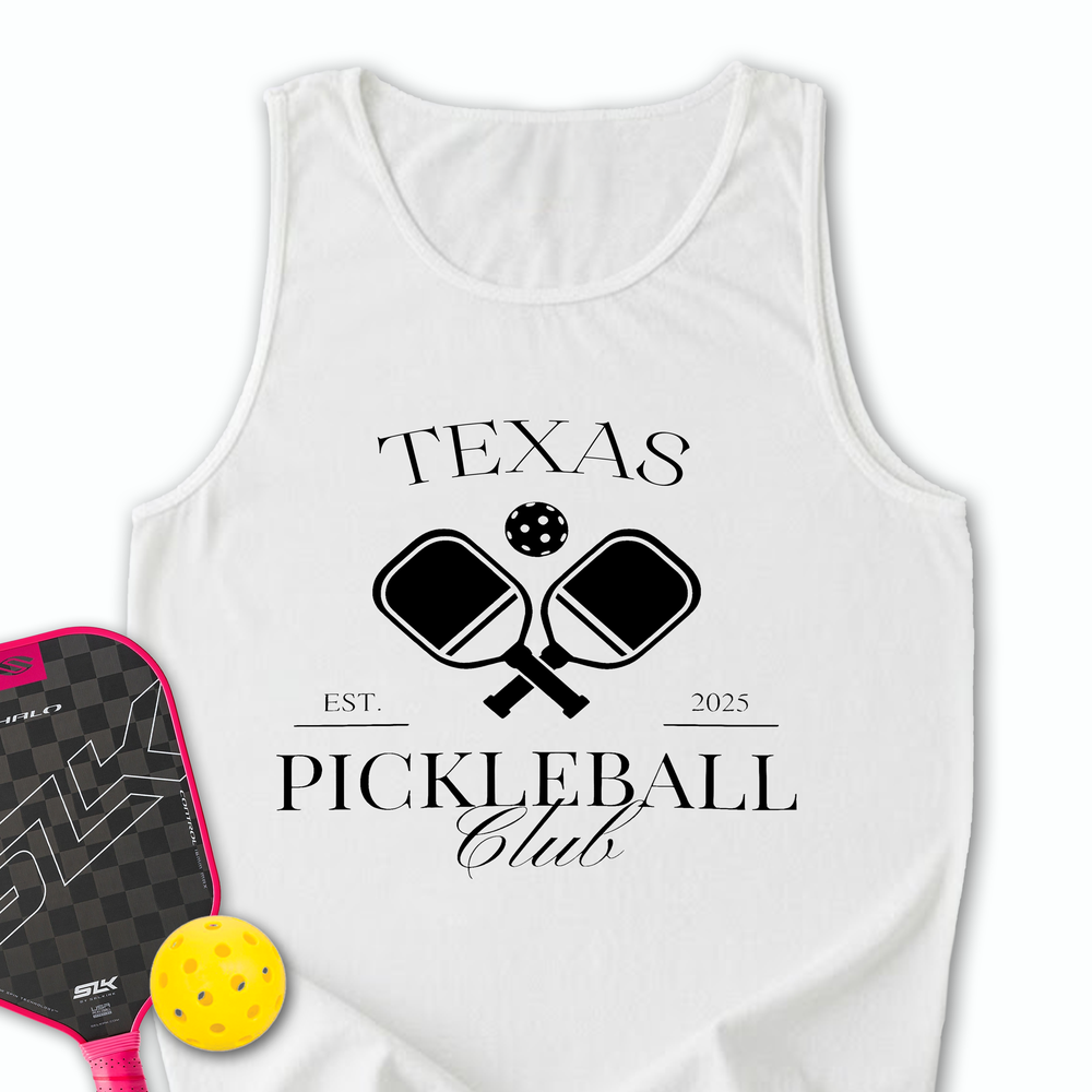 Texas Pickleball Club Tank Top - Picklechillz