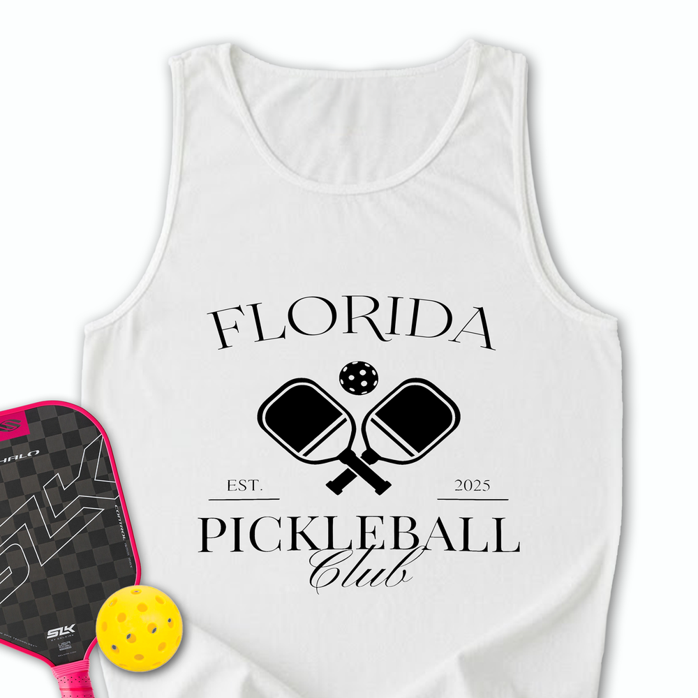 Florida Pickleball Club Tank Top - Picklechillz
