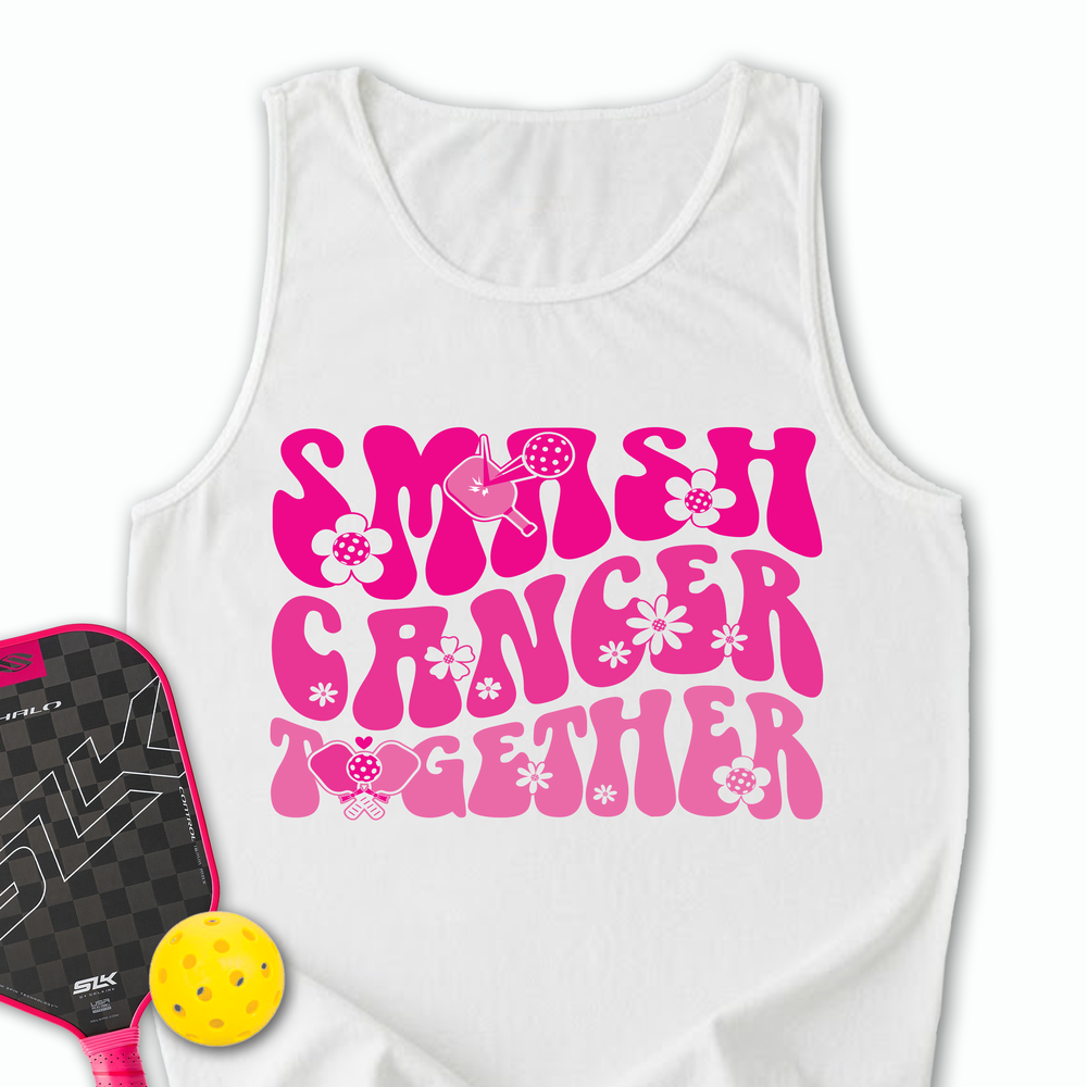 Smash Cancer Together Tank Top - Picklechillz
