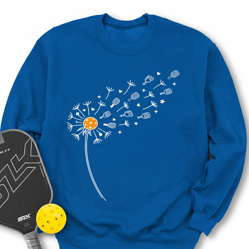 Pickleball Dandelion Sweatshirt - Picklechillz