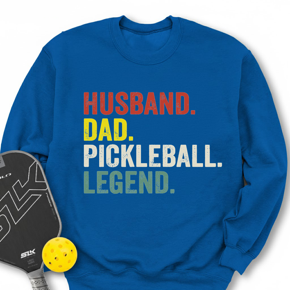 Funny Husband Dad Legend Sweatshirt - Picklechillz