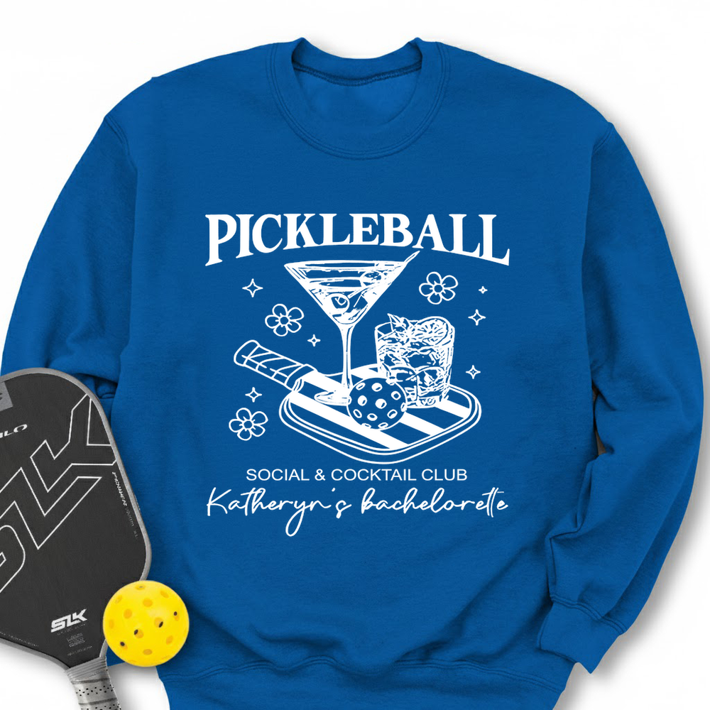 Pickleball Bachelorette Sweatshirt - Picklechillz