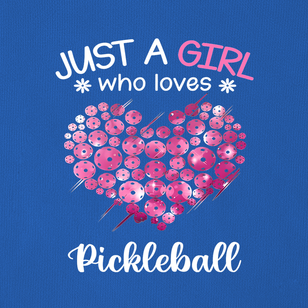 Just a Girl Who Loves Pickleball Long Sleeve - Picklechillz