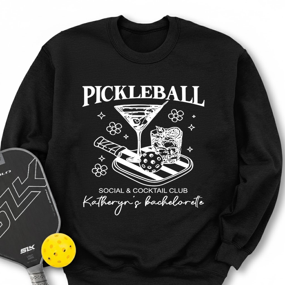 Pickleball Bachelorette Sweatshirt - Picklechillz