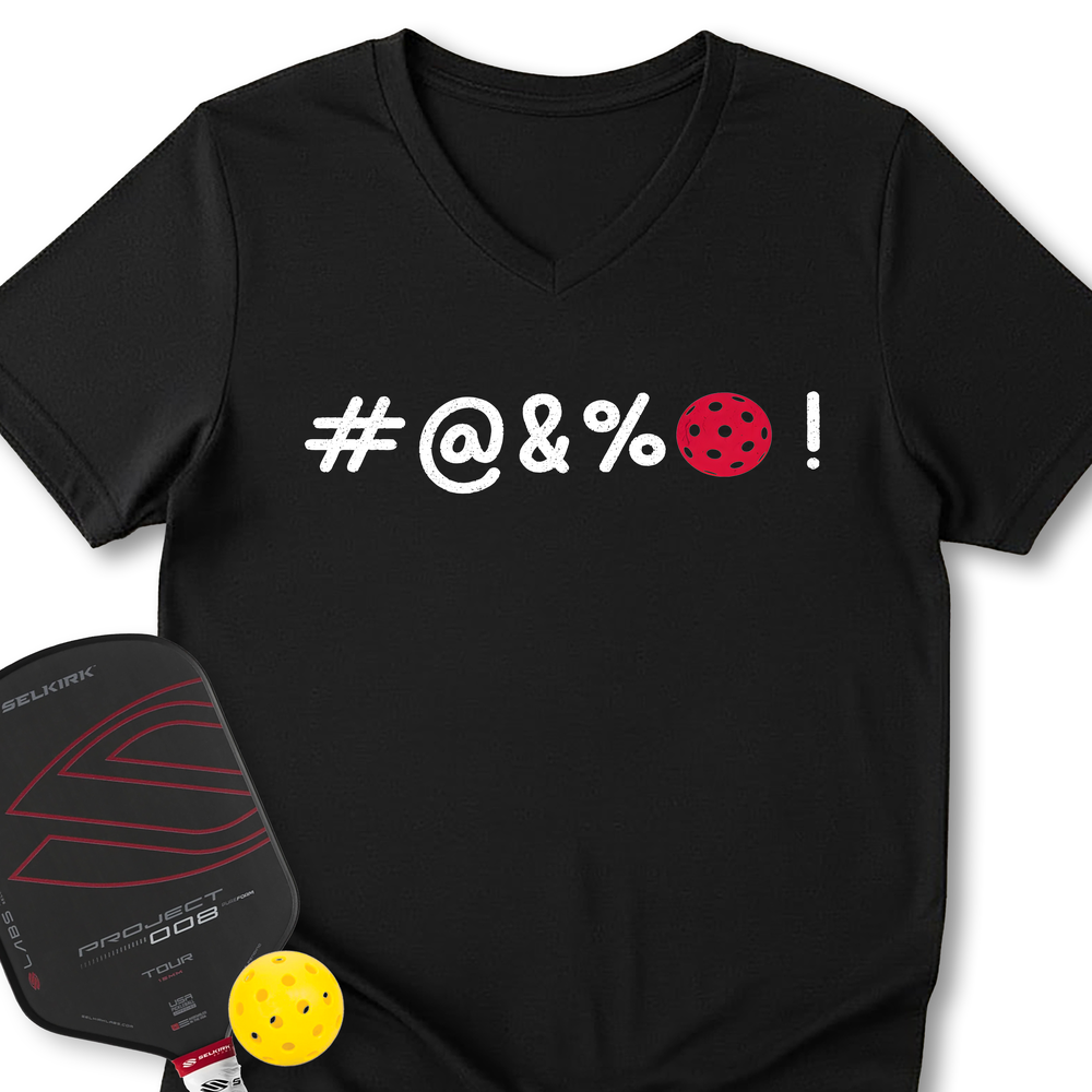 Dang Pickleball Funny V-Neck T-Shirt - Picklechillz