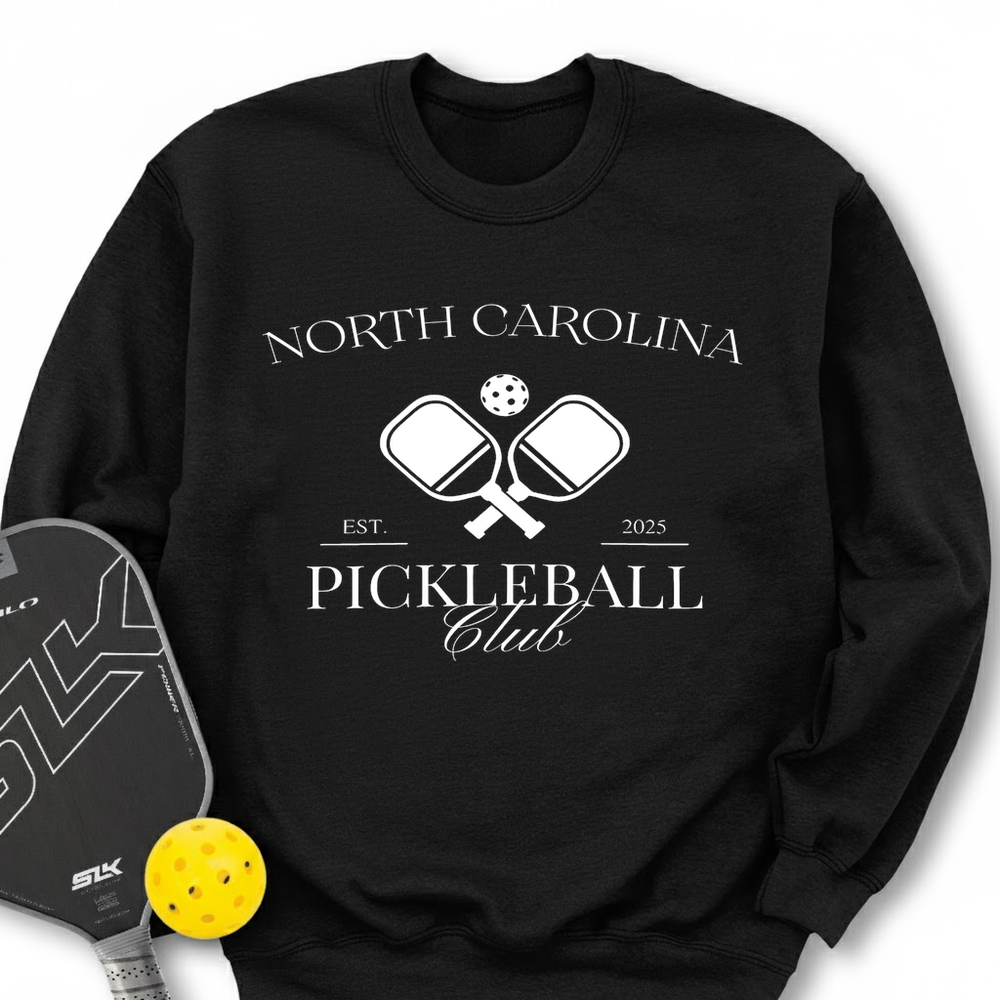 North Carolina Pickleball Club Sweatshirt - Picklechillz
