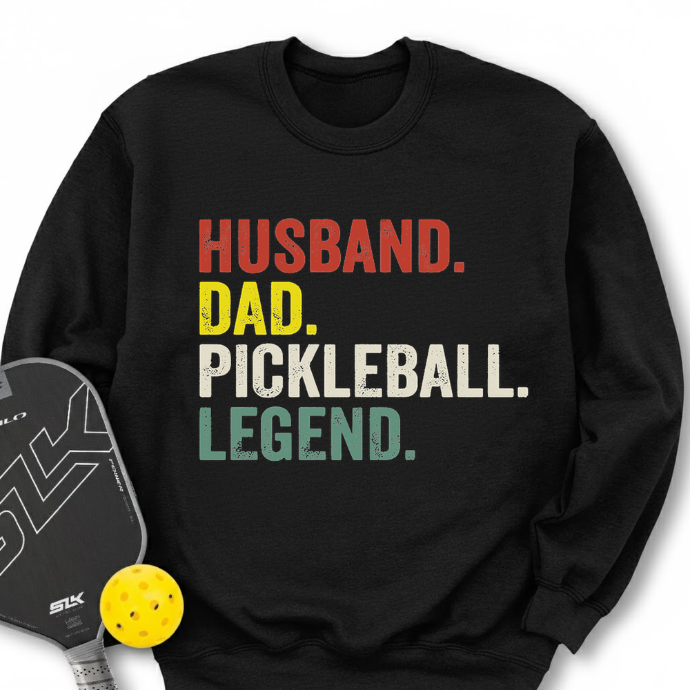 Funny Husband Dad Legend Sweatshirt - Picklechillz