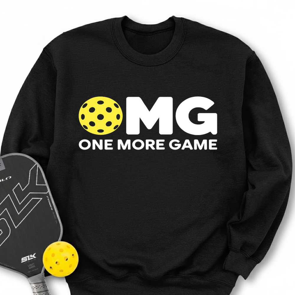 OMG One More Game Sweatshirt - Picklechillz
