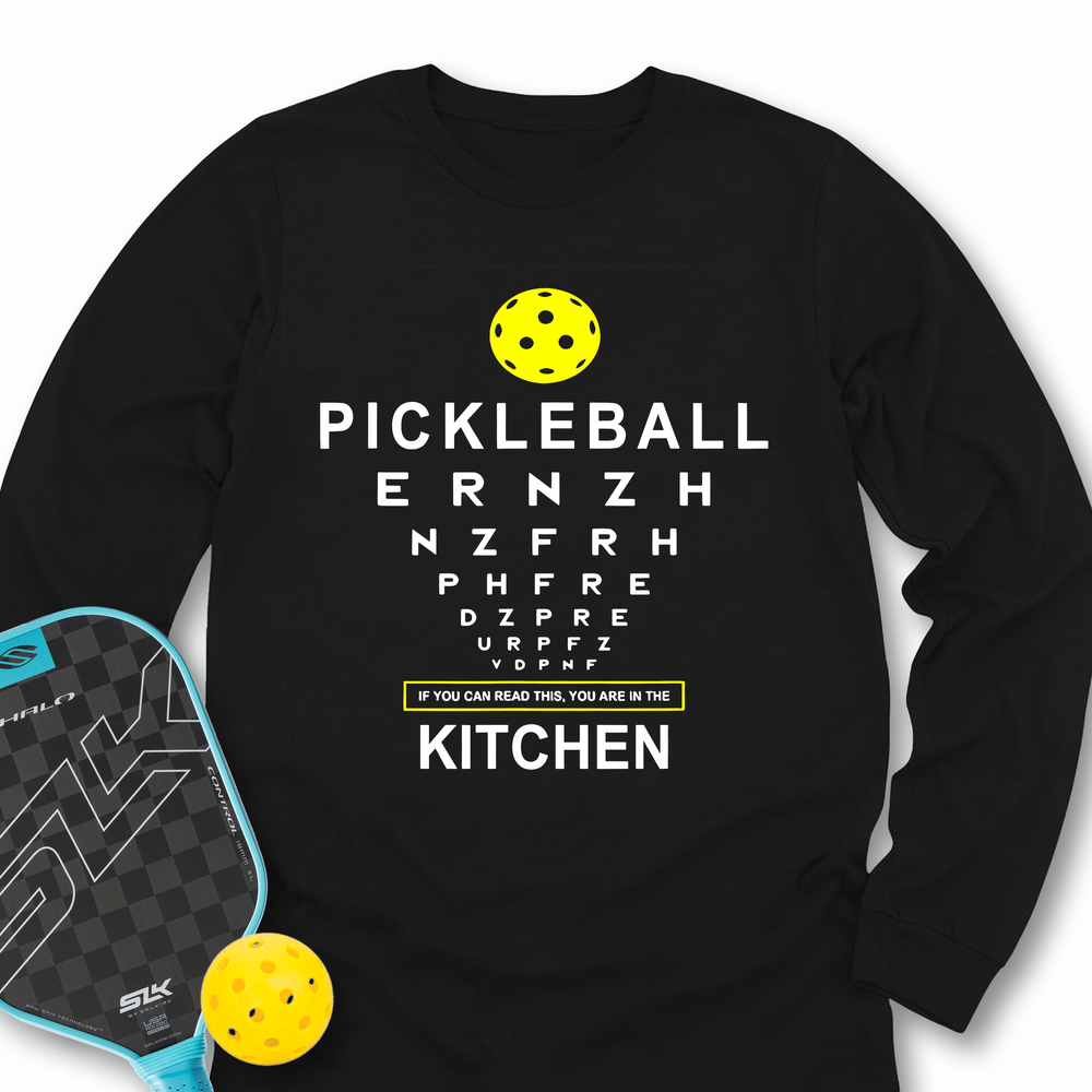 Funny Pickleball Kitchen Long Sleeve - Picklechillz