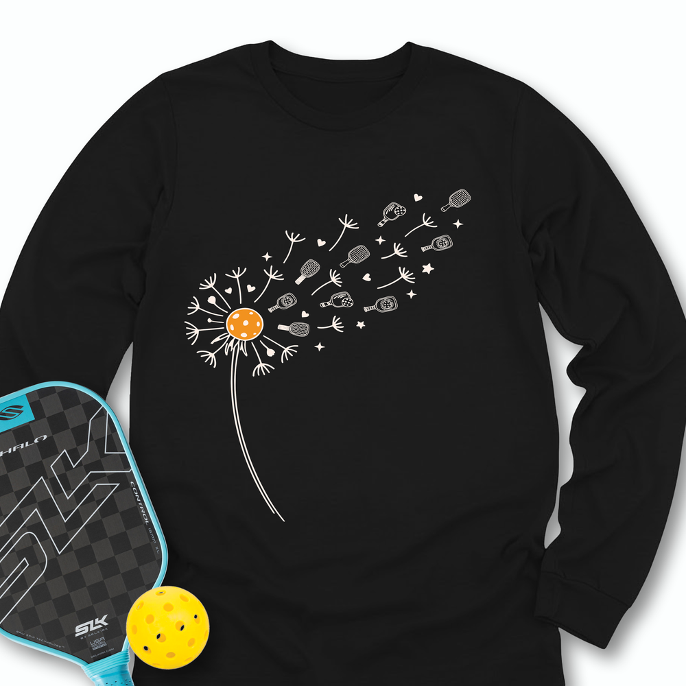 Pickleball Dandelion Long Sleeve - Picklechillz