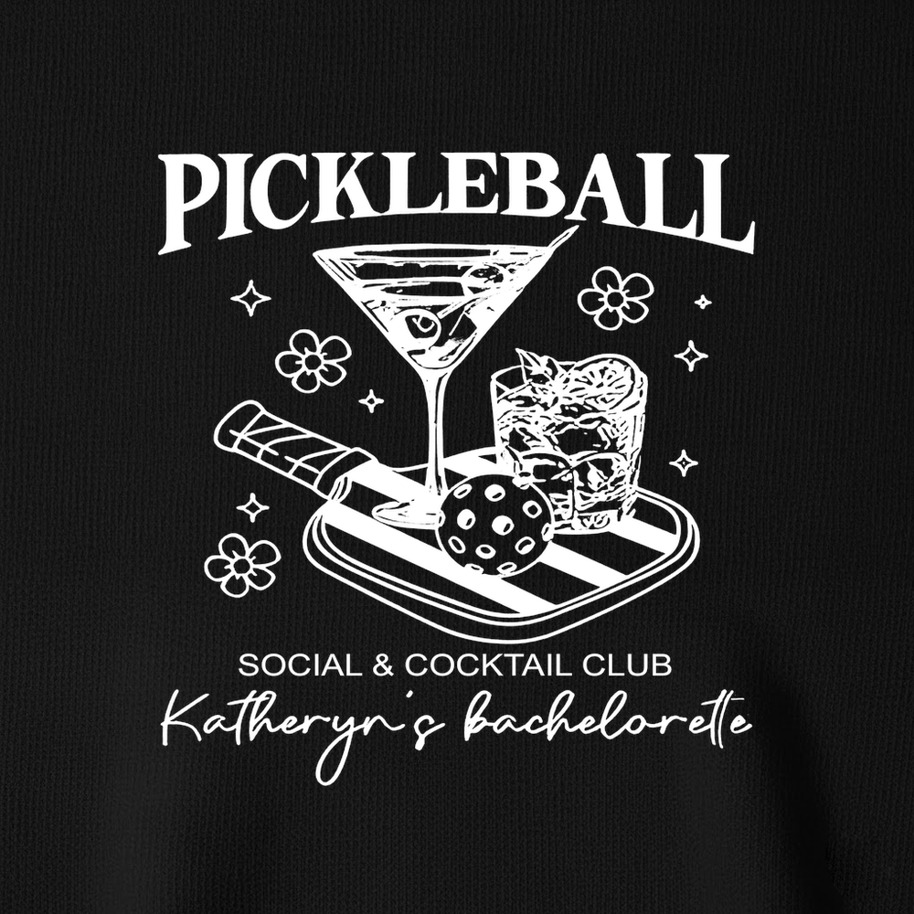 Pickleball Bachelorette Long Sleeve - Picklechillz
