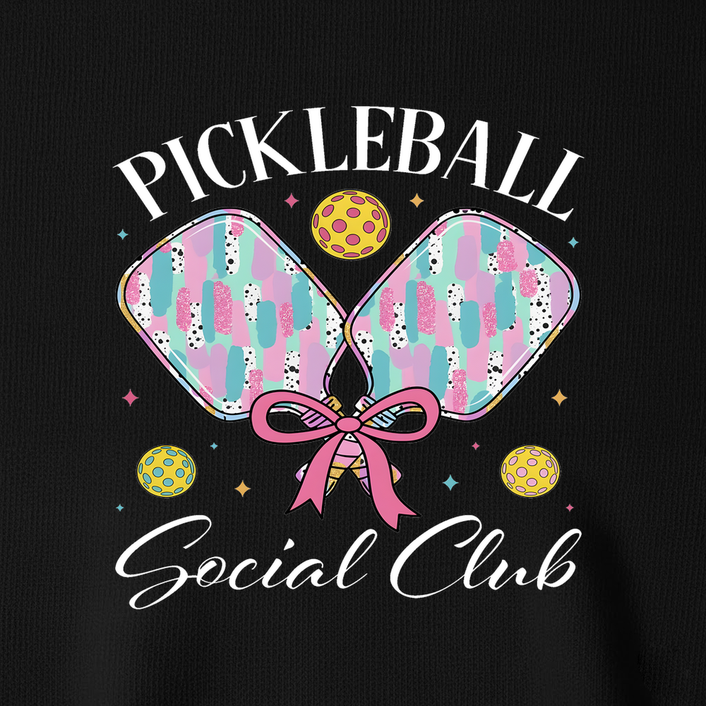 Pickleball Social Club V-Neck T-Shirt - Picklechillz