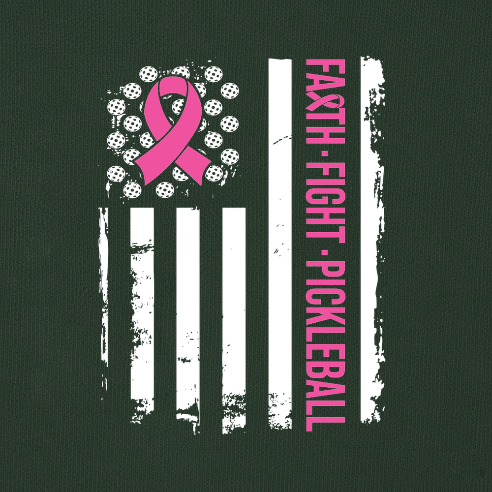 Faith, Fight, Pickleball Sweatshirt - Picklechillz