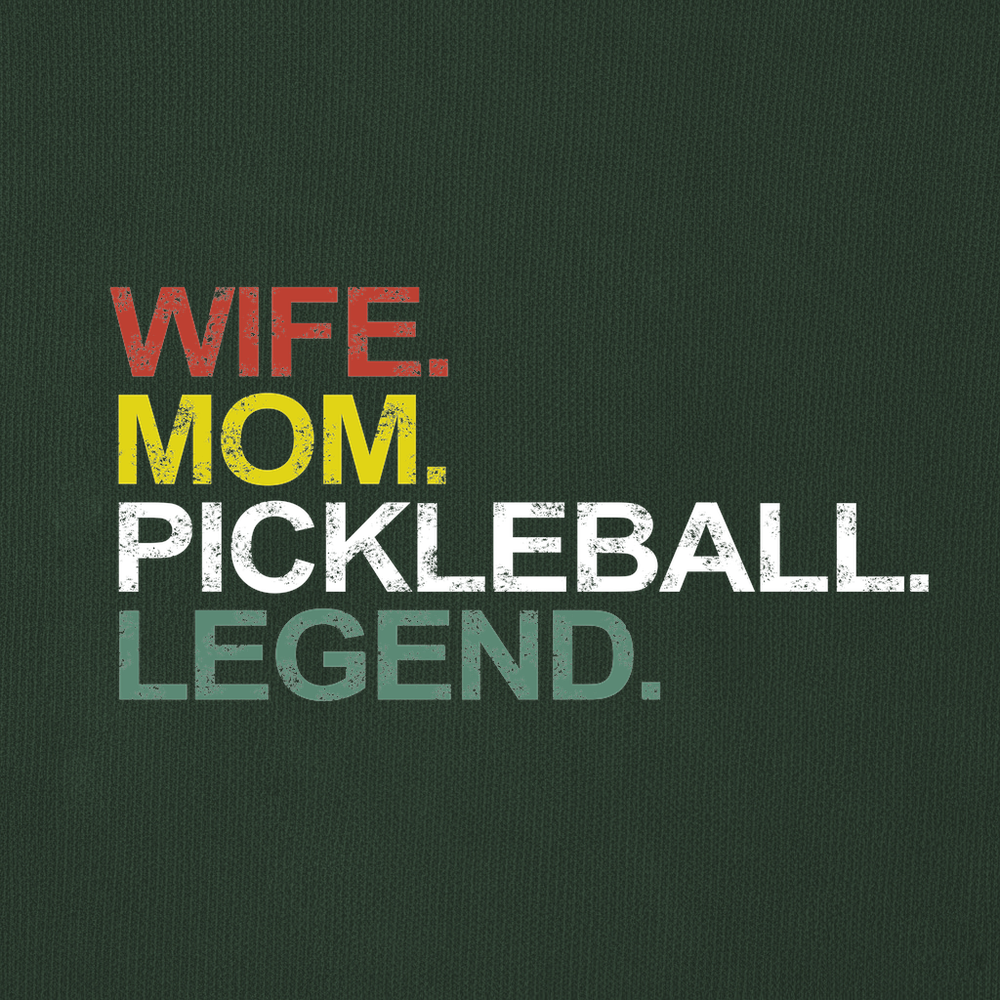 Funny Wife Mom Pickleball Legend Sweatshirt - Picklechillz