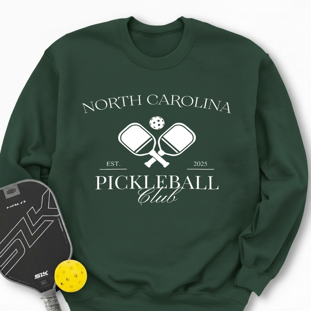 North Carolina Pickleball Club Sweatshirt - Picklechillz