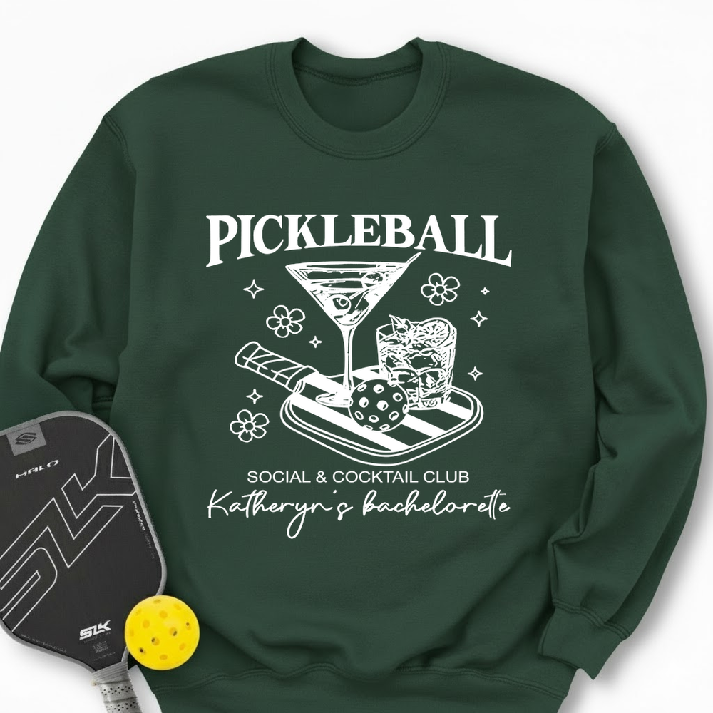 Pickleball Bachelorette Sweatshirt - Picklechillz