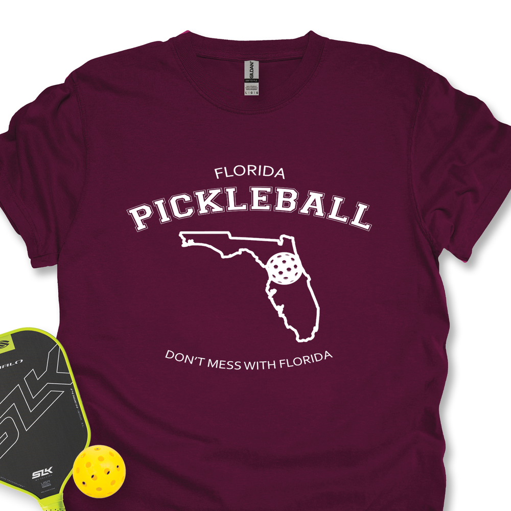 Don't Mess With Florida Pickleball Unisex T-Shirt - Picklechillz