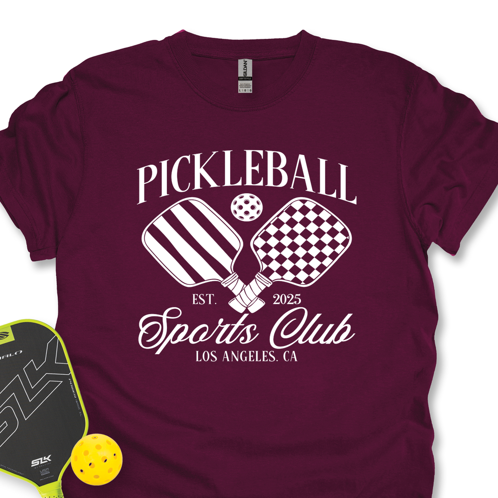 Custom Pickleball Social Club Unisex T-Shirt - Picklechillz