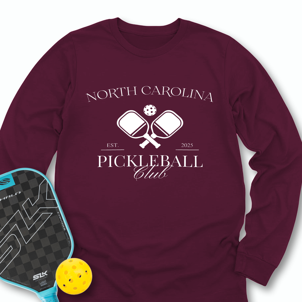 North Carolina Pickleball Club Long Sleeve - Picklechillz