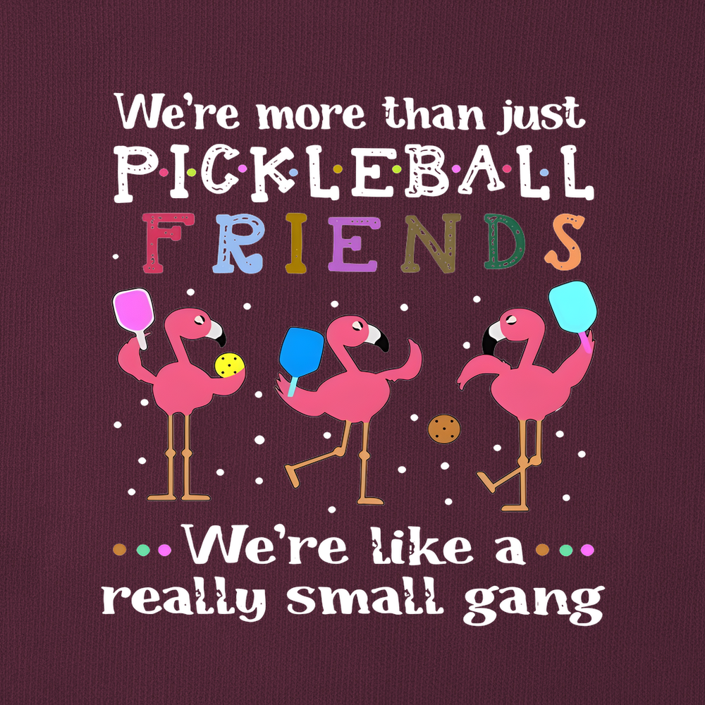 We'Re More Than Just Pickleball Friends... We'Re Like A... Really Small Gang Long Sleeve - Picklechillz
