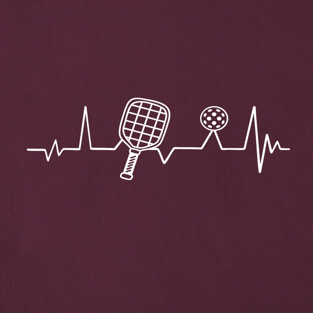 Pickleball Heartbeat Sweatshirt - Picklechillz