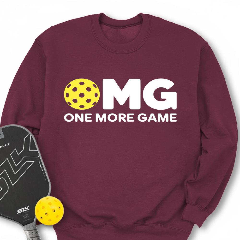OMG One More Game Sweatshirt - Picklechillz