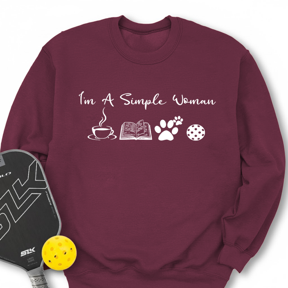 Pickleball Woman Sweatshirt - Picklechillz
