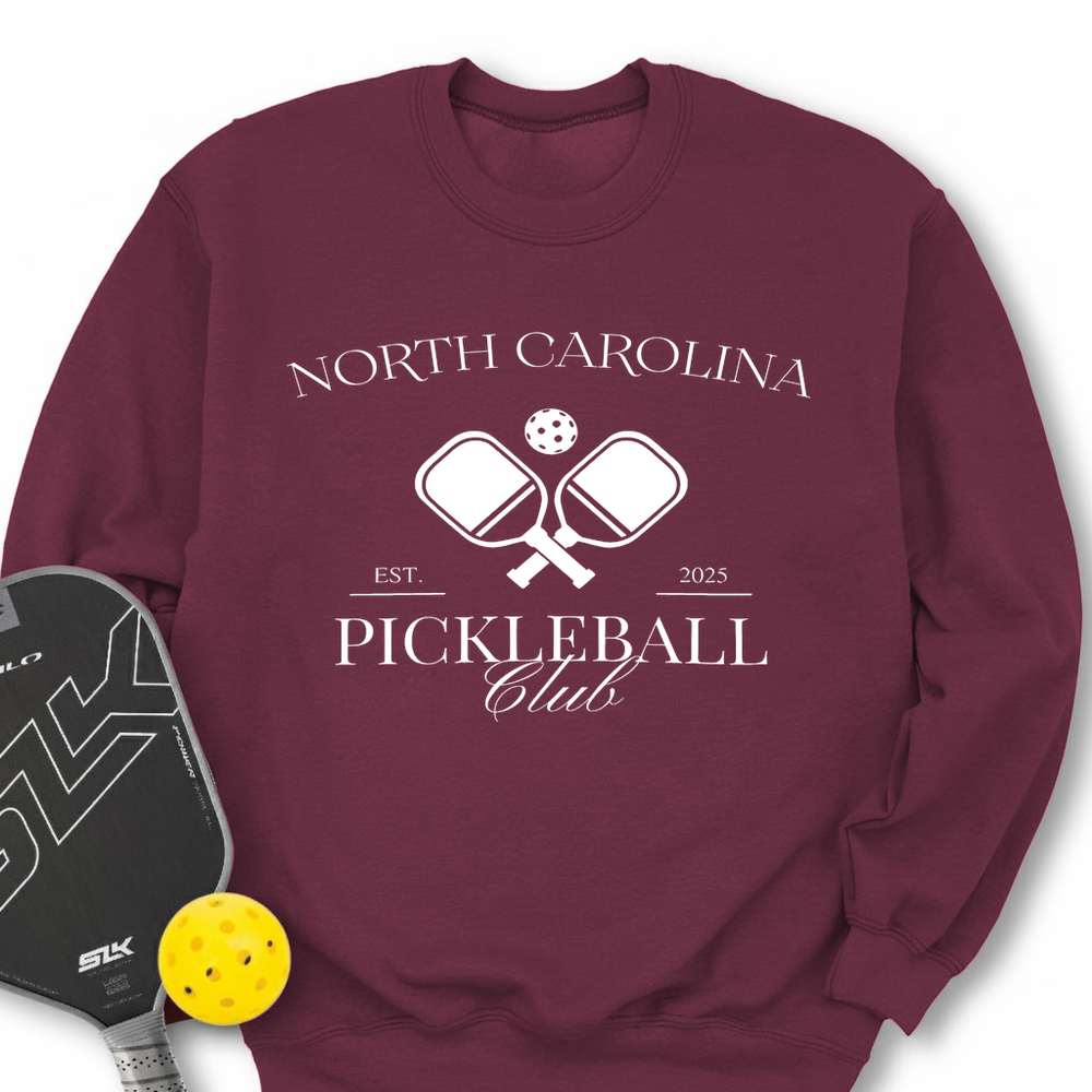 North Carolina Pickleball Club Sweatshirt - Picklechillz