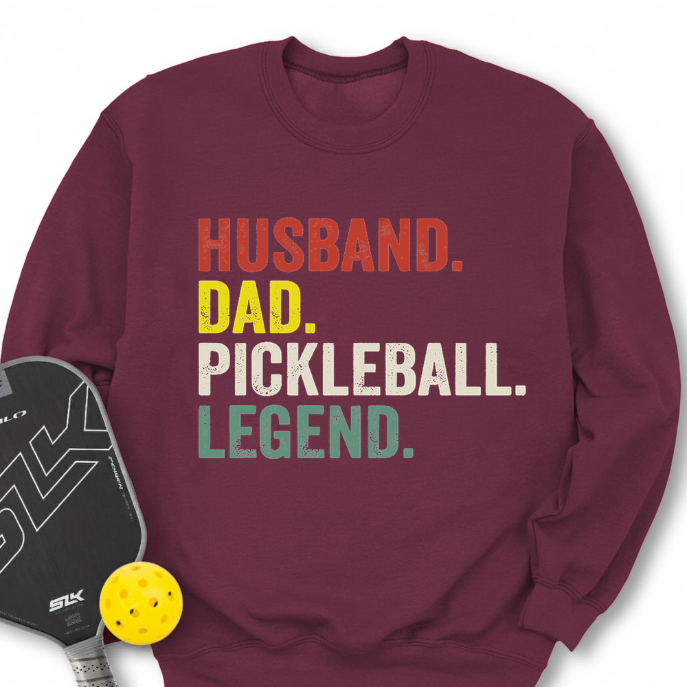 Funny Husband Dad Legend Sweatshirt - Picklechillz