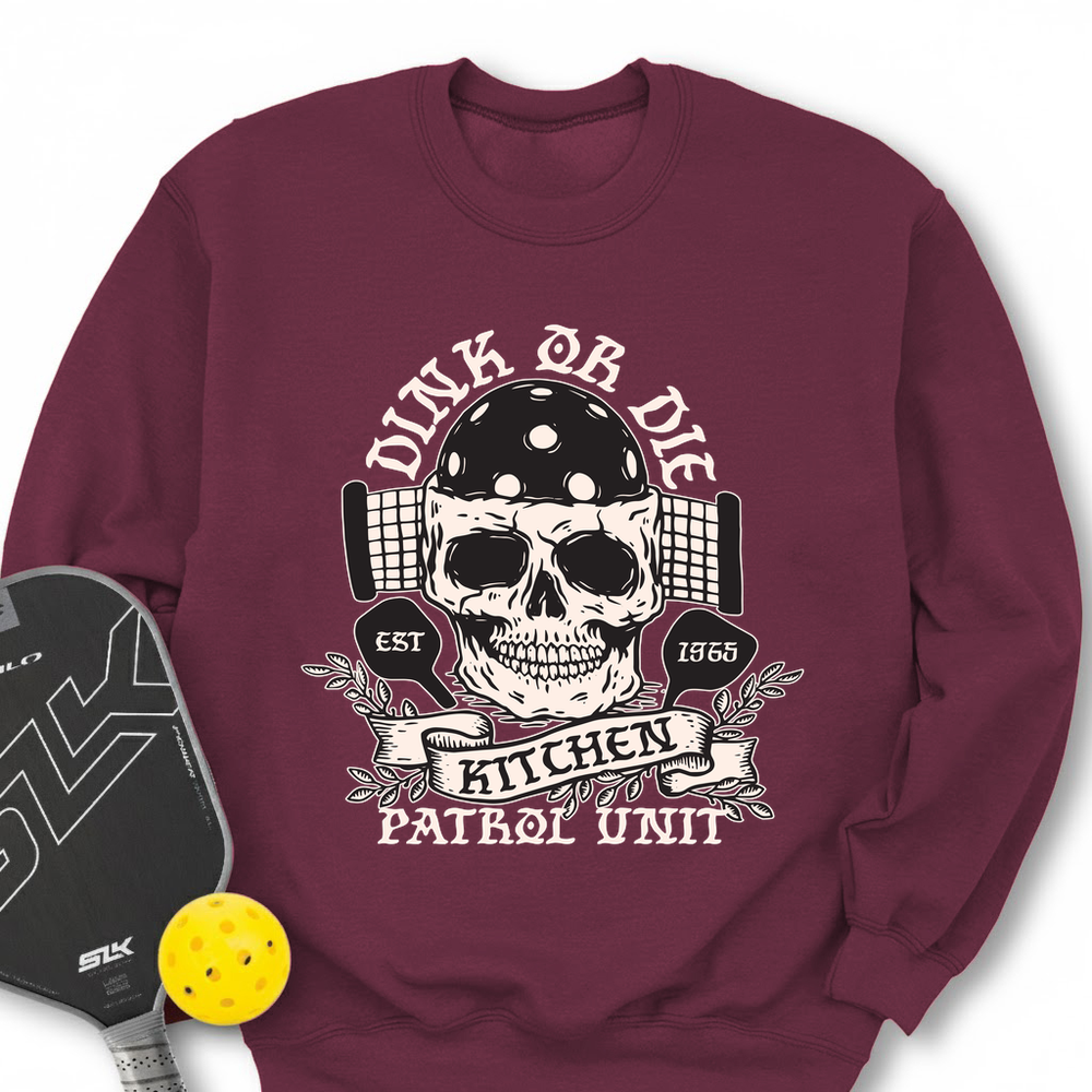 Dink or Die Pickleball Sweatshirt - Picklechillz