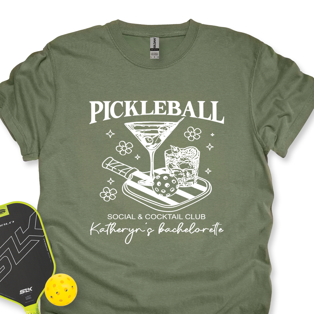 Pickleball Bachelorette T-Shirt - Picklechillz