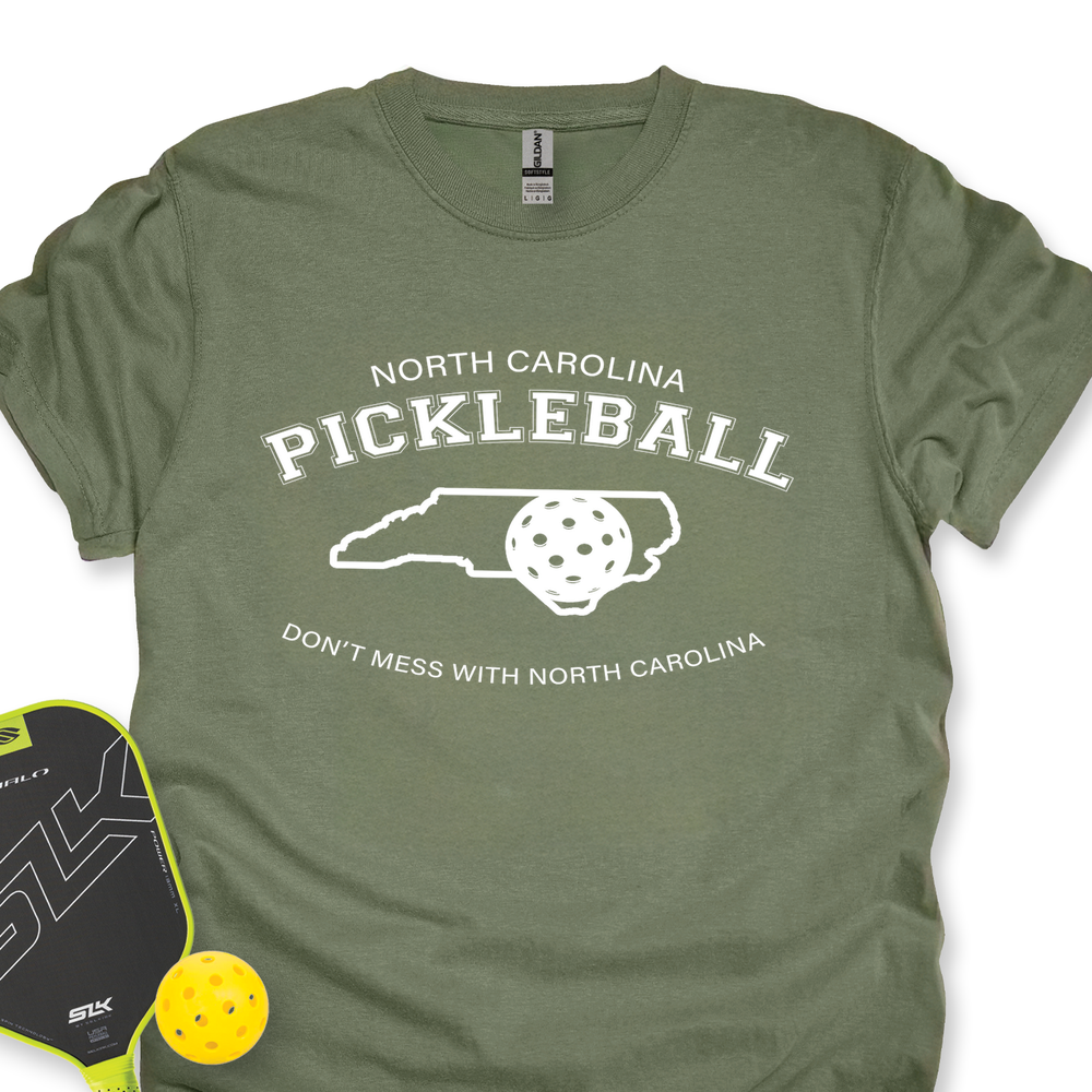 Don't Mess With North Carolina Pickleball Unisex T-Shirt - Picklechillz