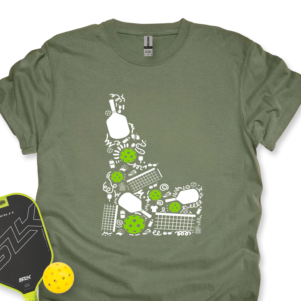 IDAHO Pickleball Unisex T-Shirt - Picklechillz