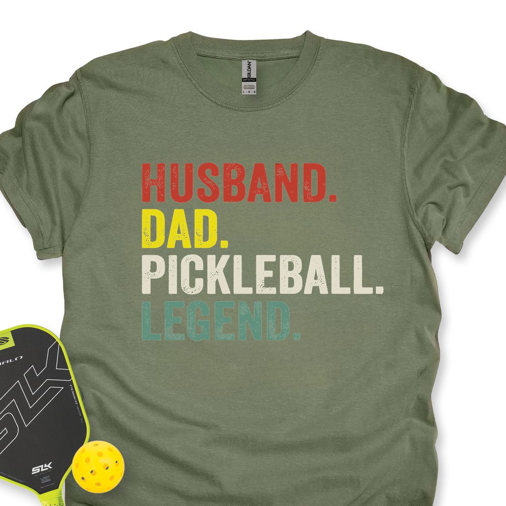 Funny Husband Dad Legend Unisex T-Shirt - Picklechillz