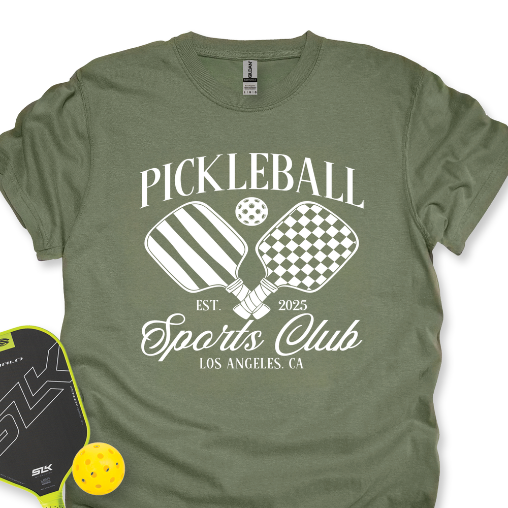Custom Pickleball Social Club Unisex T-Shirt - Picklechillz