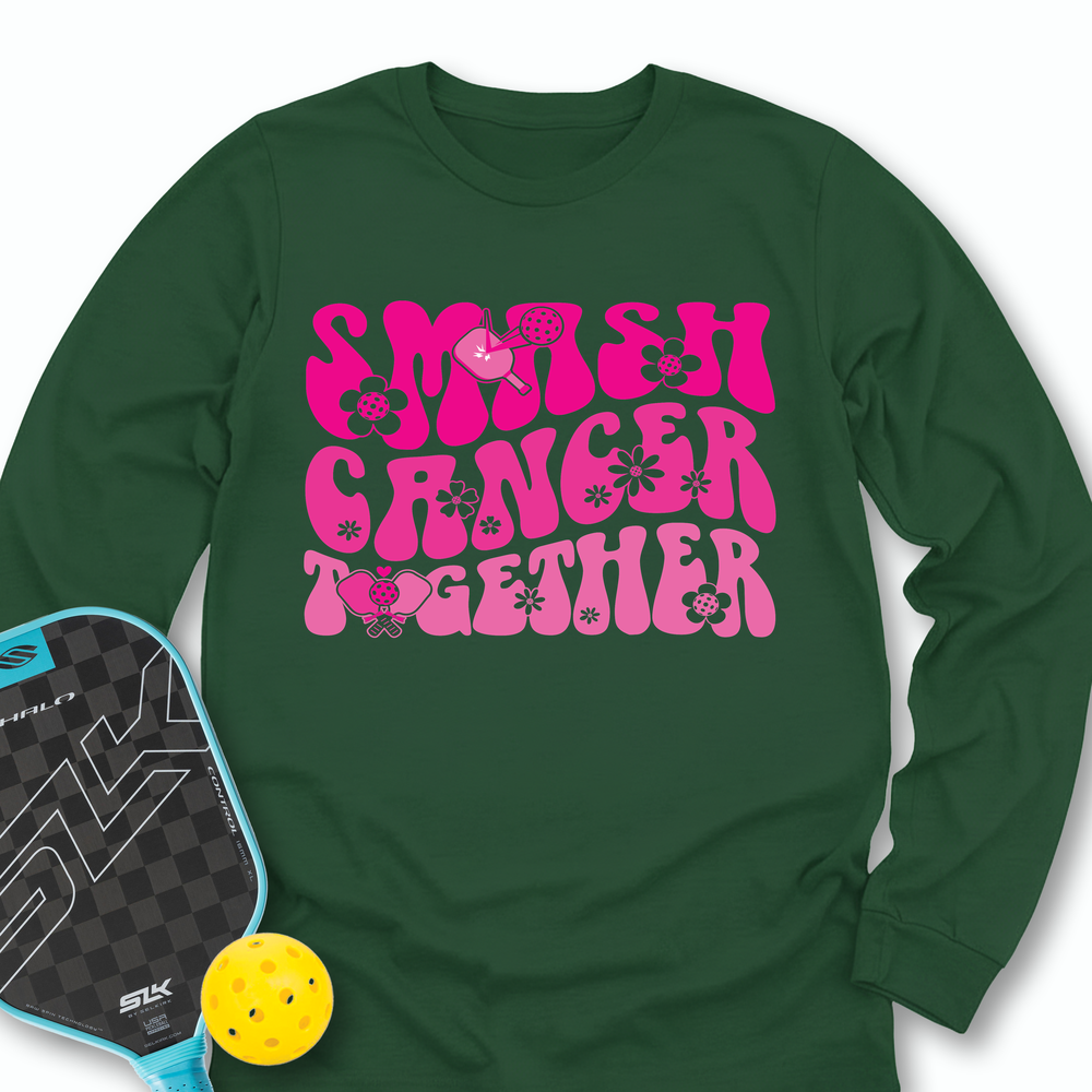 Smash Cancer Together Long Sleeve - Picklechillz