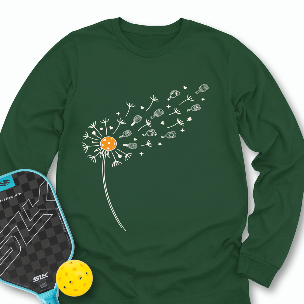 Pickleball Dandelion Long Sleeve - Picklechillz