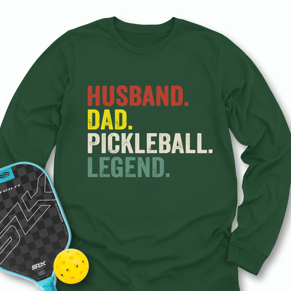 Funny Husband Dad Legend Long Sleeve - Picklechillz