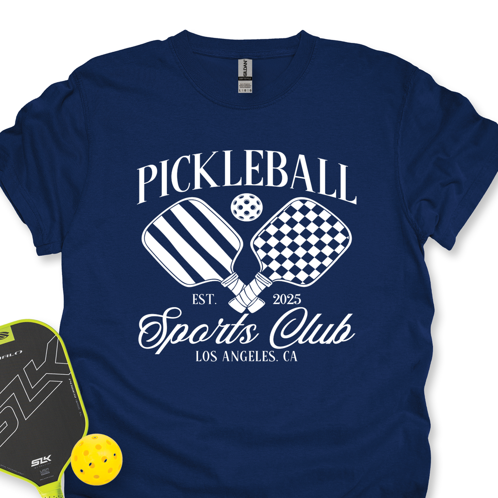Custom Pickleball Social Club Unisex T-Shirt - Picklechillz